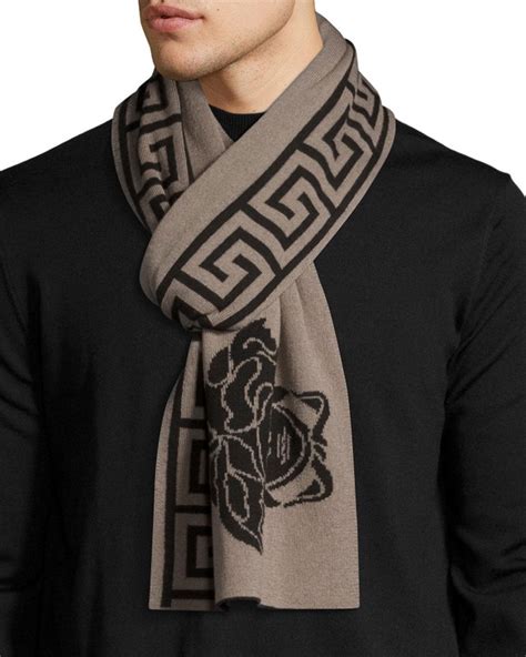 Wool Versace Scarves & pocket squares for Men.